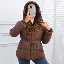 Image of Damen Übergangsjacke Regular Fit mit Taschen – Streetwear Mantel ohne Fellkragen | StaywearApparel
