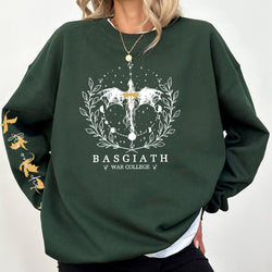 Image of Fourth Wing Sports Pullover – Damen & Teenager Hoodie mit Glanz-Detail | StaywearApparel