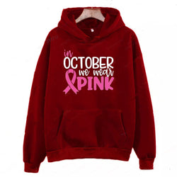 Image of In October We Wear Sweatshirt – Retro Survivor Pullover für Damen | StaywearApparel