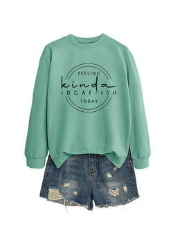 Image of Damen Sweater – Eleganter Rundhals Pullover mit Print | StaywearApparel