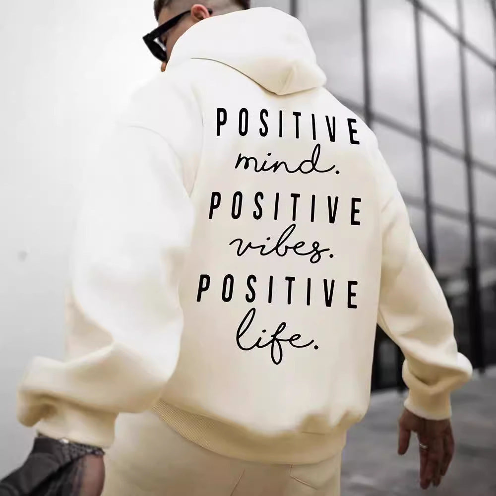 StaywearApparel Fall / Winter Letter Print Hoodie – Warmer Streetwear-Kapuzenpullover