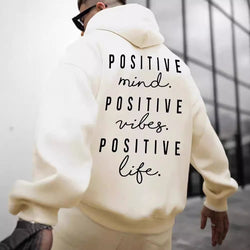 Image of StaywearApparel Fall / Winter Letter Print Hoodie – Warmer Streetwear-Kapuzenpullover