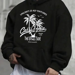 Image of Single Hat Hoodie Made Of Fleece Fabric