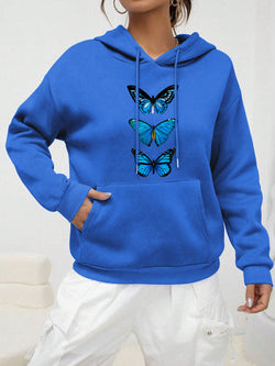 Image of Damen Streetwear Hoodie – Bunter Hipster Pullover mit Print | StaywearApparel