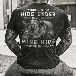 Image of Herren 3D Digital Print T-Shirt – Streetwear Kurzarm Camouflage | StaywearApparel