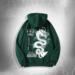Image of European And American Simple Printed Dark Style Hoodie