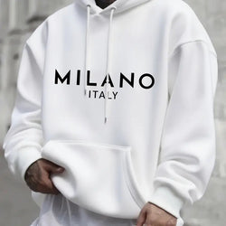 Image of Single Hat Hoodie Made Of Fleece Fabric