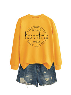 Image of Damen Sweater – Eleganter Rundhals Pullover mit Print | StaywearApparel