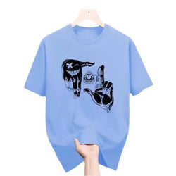 Image of Herren Mesh T-Shirt – Atmungsaktives Cartoon Kurzarm Shirt mit Digitaldruck | StaywearApparel