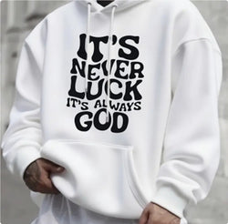 Image of Single Hat Hoodie Made Of Fleece Fabric