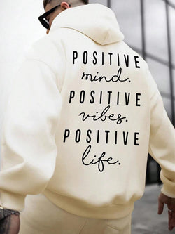 Image of StaywearApparel Fall / Winter Letter Print Hoodie – Warmer Streetwear-Kapuzenpullover