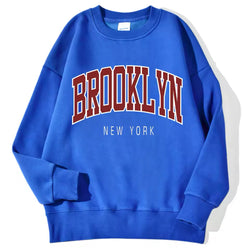 Image of Personality Trend Sweatshirt – Damen Rundhals Pullover mit Letter-Print | StaywearApparel