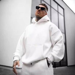 Image of StaywearApparel Fall / Winter Letter Print Hoodie – Warmer Streetwear-Kapuzenpullover