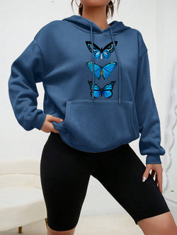 Image of Damen Streetwear Hoodie – Bunter Hipster Pullover mit Print | StaywearApparel