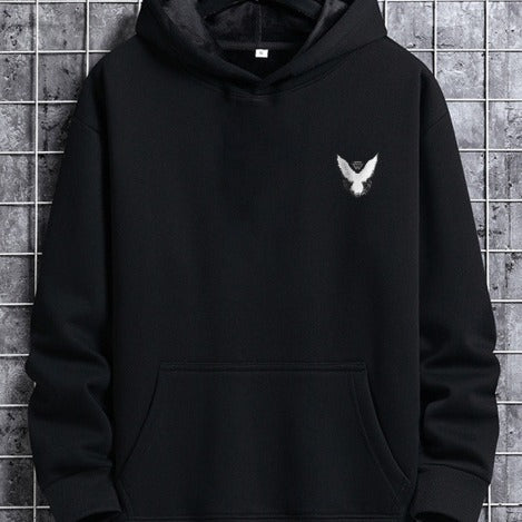 StaywearApparel Retro Spell Crow Totem Hoodie – Einzigartiger Streetwear-Style