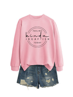 Image of Damen Sweater – Eleganter Rundhals Pullover mit Print | StaywearApparel
