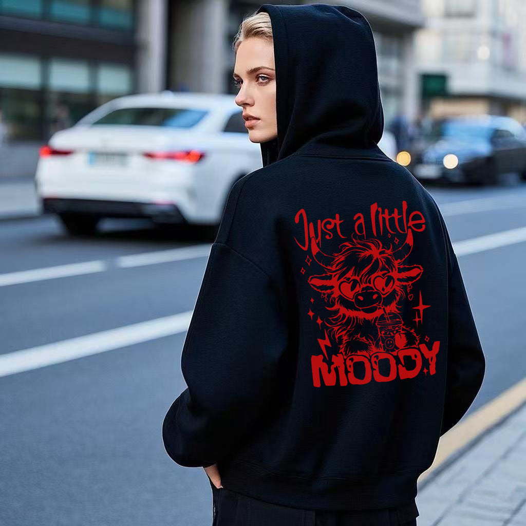 American Men's And Women's Casual Trend Fashion Printed Hoodie