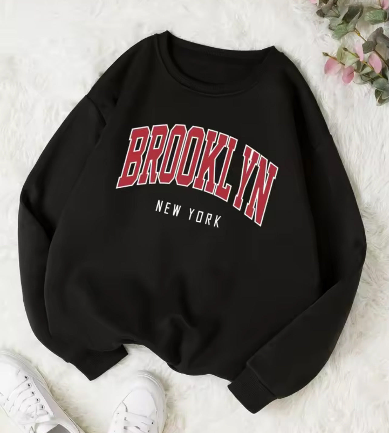 Personality Trend Sweatshirt – Damen Rundhals Pullover mit Letter-Print | StaywearApparel
