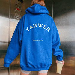 Image of StaywearApparel Streetwear Letter Hoodie – Trendiger Schriftzug-Kapuzenpullover
