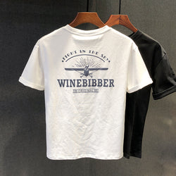 Image of Herren Casual Loose T-Shirt – Gestreiftes Freizeitshirt im Streetwear Style | StaywearApparel