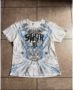 Image of Sommer Herren Kurzarmshirt – Koreanischer Print