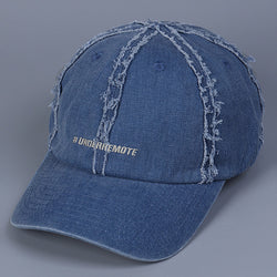 Image of Women's Fringed Burr Cotton Peaked Cap