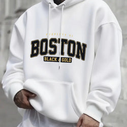 Image of Single Hat Hoodie Made Of Fleece Fabric
