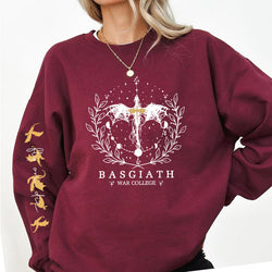 Image of Fourth Wing Sports Pullover – Damen & Teenager Hoodie mit Glanz-Detail | StaywearApparel