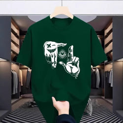 Image of Herren Mesh T-Shirt – Atmungsaktives Cartoon Kurzarm Shirt mit Digitaldruck | StaywearApparel