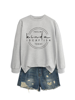 Image of Damen Sweater – Eleganter Rundhals Pullover mit Print | StaywearApparel
