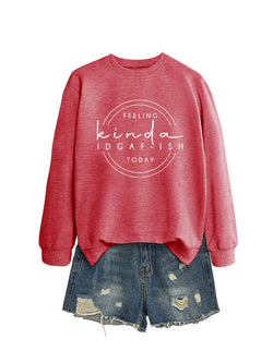Image of Damen Sweater – Eleganter Rundhals Pullover mit Print | StaywearApparel