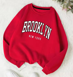 Image of Personality Trend Sweatshirt – Damen Rundhals Pullover mit Letter-Print | StaywearApparel