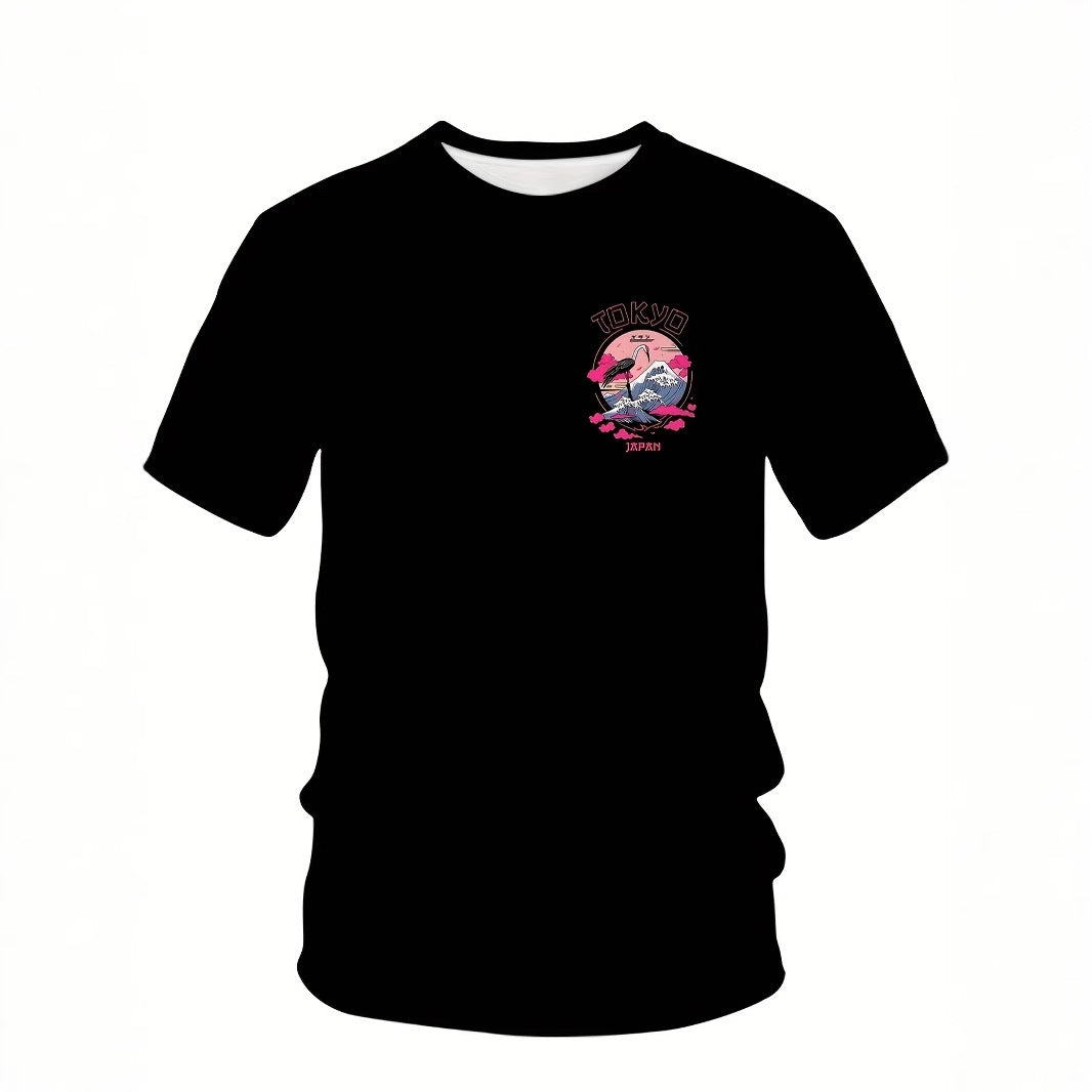 Herren Plus Size T-Shirt – 3D Print Kurzarm Sportswear | StaywearApparel