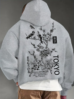 Image of StaywearApparel Casual French Hoodie – Modischer Kapuzenpullover in Apricot