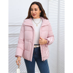 Image of Damen Übergangsjacke Regular Fit mit Taschen – Streetwear Mantel ohne Fellkragen | StaywearApparel