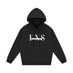Image of Printed European And American Plus Velvet Hooded Sweater