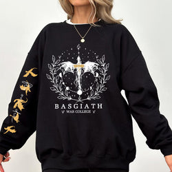 Image of Fourth Wing Sports Pullover – Damen & Teenager Hoodie mit Glanz-Detail | StaywearApparel